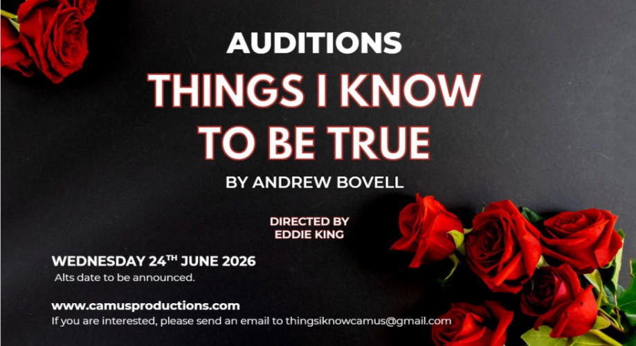 Things I know to be True auditions 