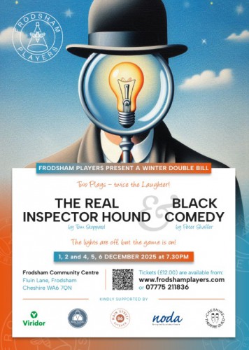 The Real Inspector Hound' and Black Comedy'